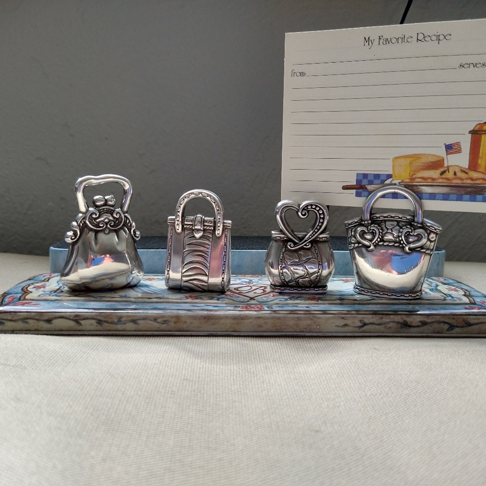 Brighton Place Card Holder Set